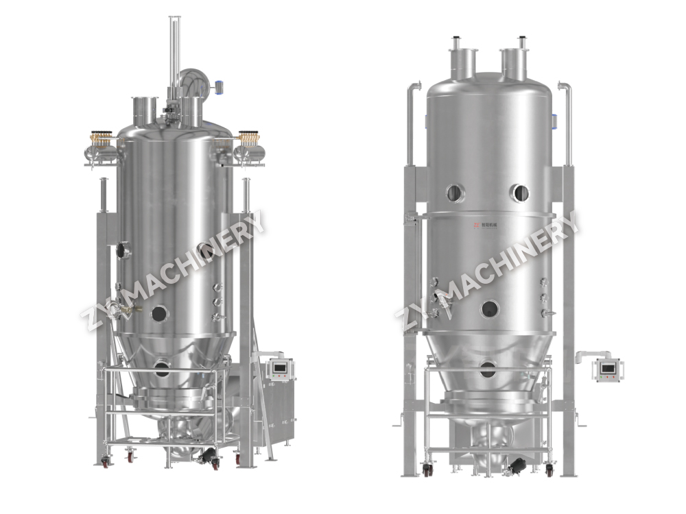 FL-B Fluid-bed granulerings- og tørremaskine (et-trins granulator)