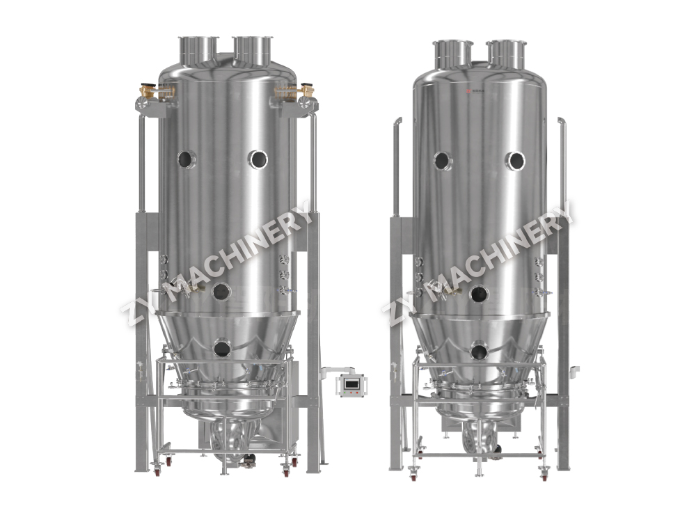 FBDX Cyclone Fluid-bed granulerings- og belægningsmaskine